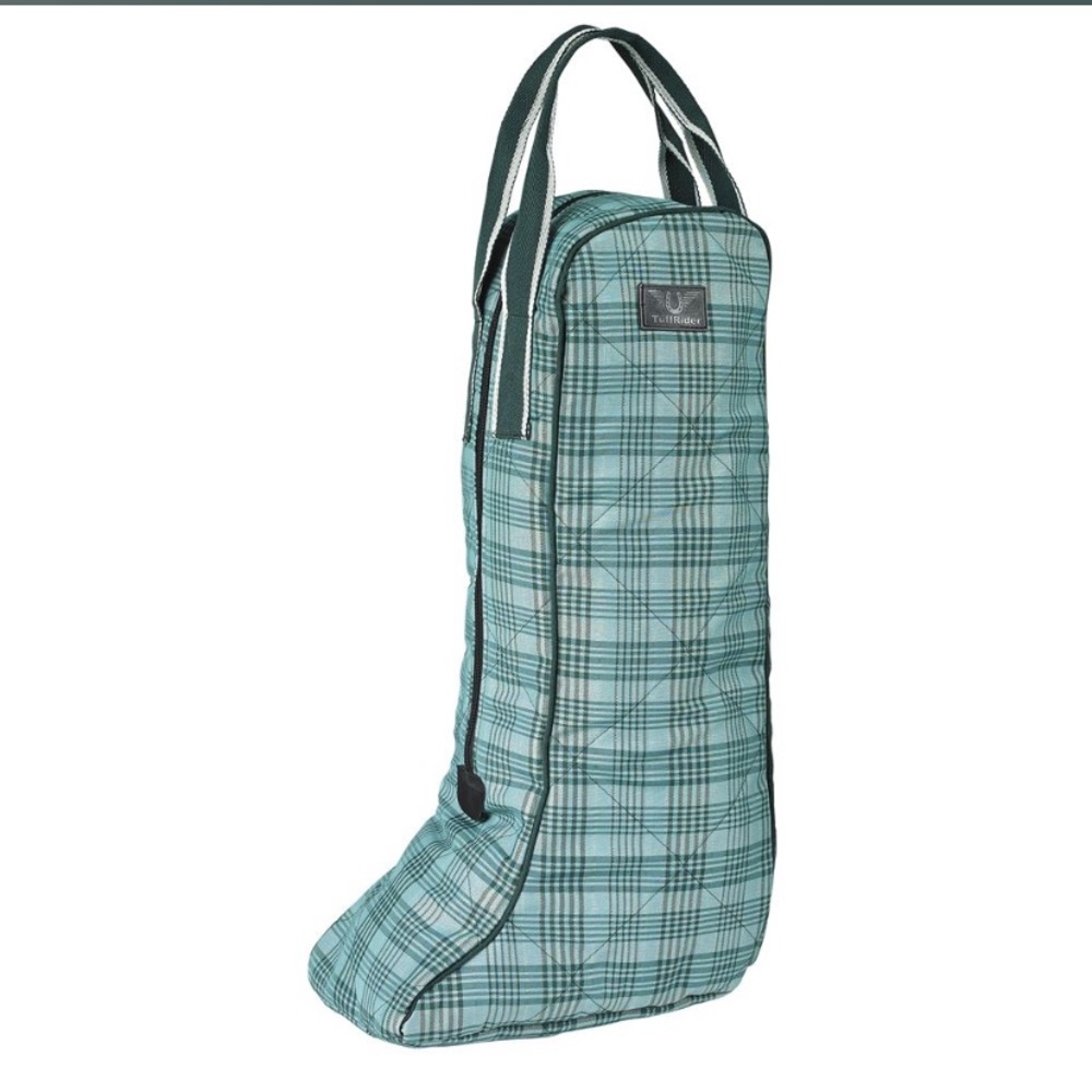 Tuffrider Equestrian Plaid Bootbag